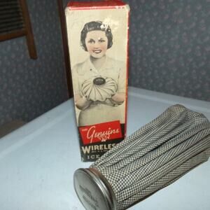 VINTAGE ICE BAG WITH BOX PAT. 1927